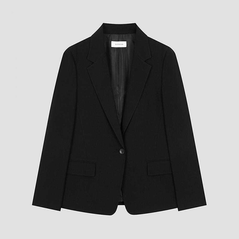 

She S miss однобортный пиджак на одной пуговице Swwjko32020 Bk blacks/55