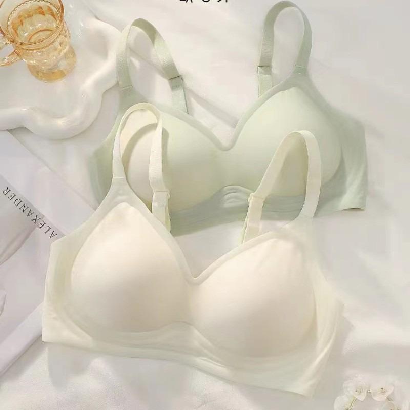 Seamless Push-Up Bra for Women: Soft, Wireless, Anti-Sagging Support for Small Chests