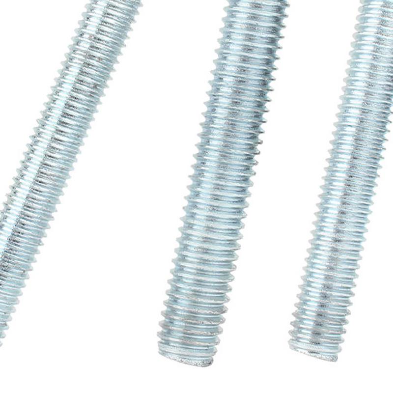 8.8 Grade Zinc-Plated Blue/White Full Thread Rod, 1m (Available In M8, M10, M12, M14, M16, M18)