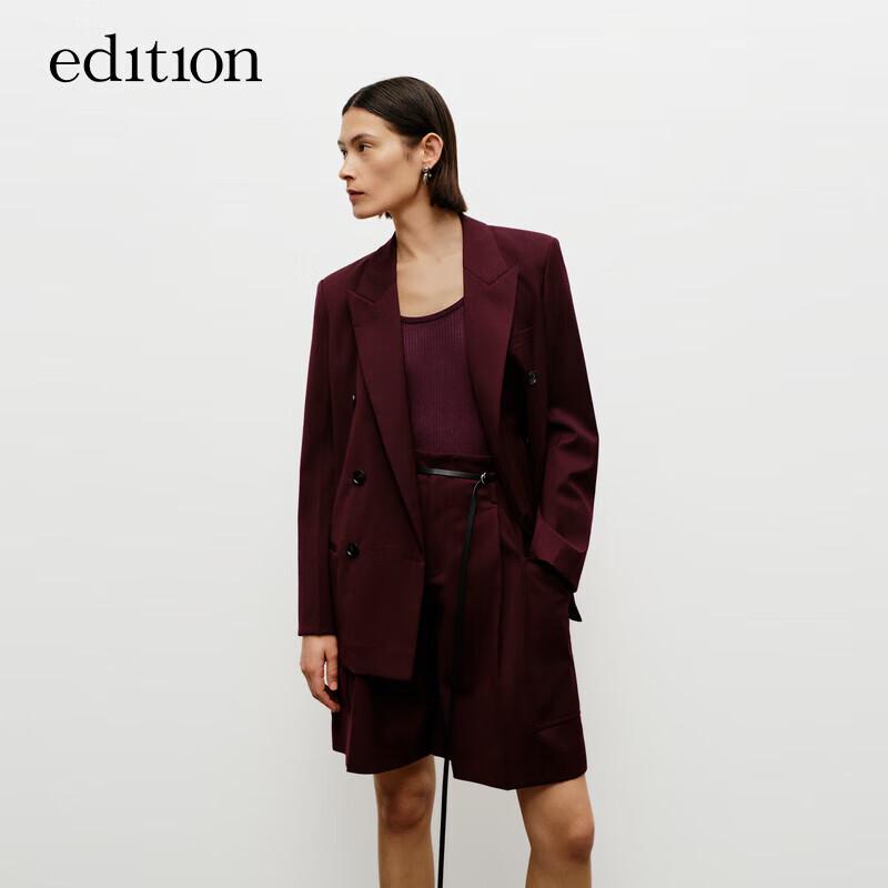 Edition Women s Retro Brown-Red Blazer M 165