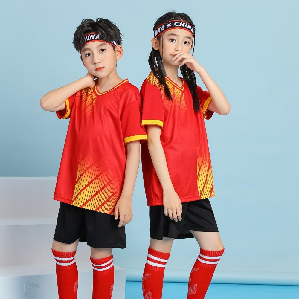 Summer Short-Sleeved Football Training Clothes For Adults And Children With The Same Style, Team Game Suit, Team Jersey Fb15.