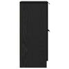 Sideboard 2 pcs Black Oak Effect 30 x 30 x 70 cm