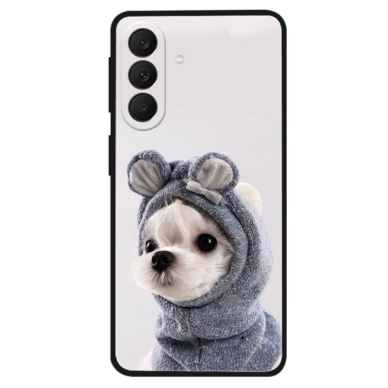 For Samsung Galaxy A57 A37 5G Case Bumper Starry Sky Soft Silicone TPU Back Cover for Samsung A37 A57 Phone Case Cute Cat Cover