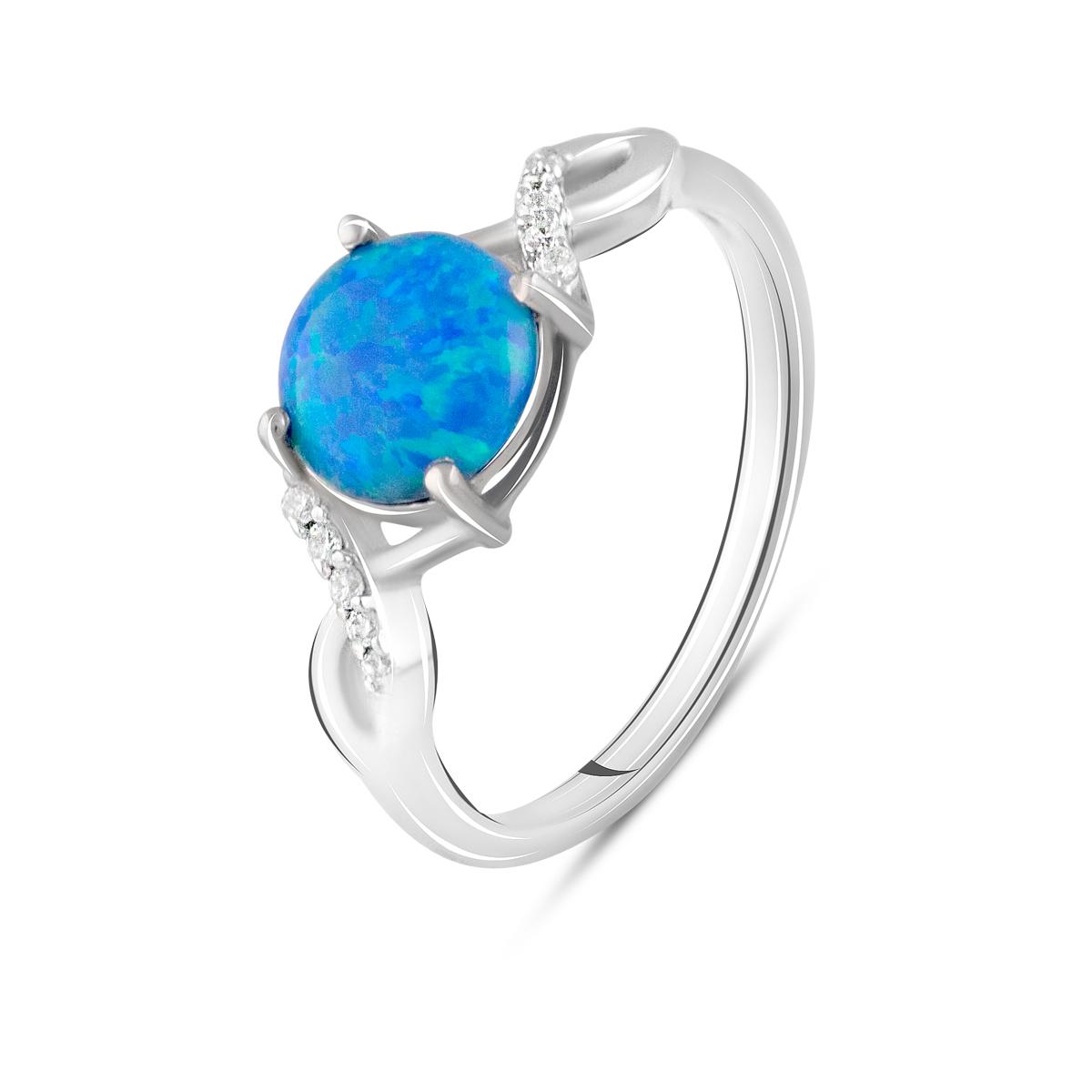 

Silver ring ProJewelry with 1.4ct opal (2083641) 18.5