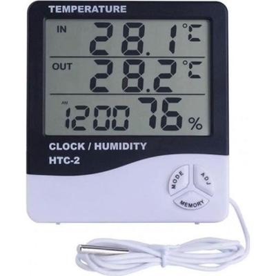Weather Station Digital Indoor Thermometer with Outdoor Probe Hygrometer,CE05394