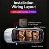 Playful Cartoon Face LED Lamp For Automotive Use With Strong Adhesive Backing And Sturdy Acrylic Material