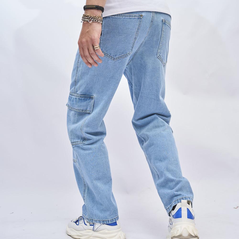 New Jeans Men's American Trend Loose Pants High Street Wide Leg Pants