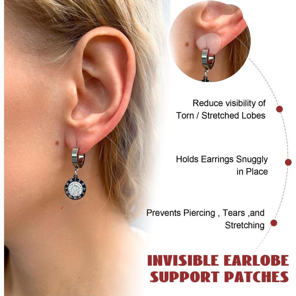 Ear Lift Sticker Earlobes Patch Earrings Support Women's Invisible Earring Protection Relieve Strain From Heavy Earrings