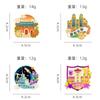 China famous school metal refrigerator sticker Peking University souvenir Nanjing travel merchandise souvenir school magnetic sticker