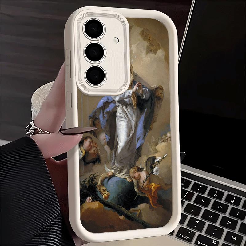 Phone Case for Samsung Galaxy S26 S25 Ultra S24 FE Renaissance Aesthetics Art Painting Shell S23 Plus S22 + S21 S20 5G Soft Sili