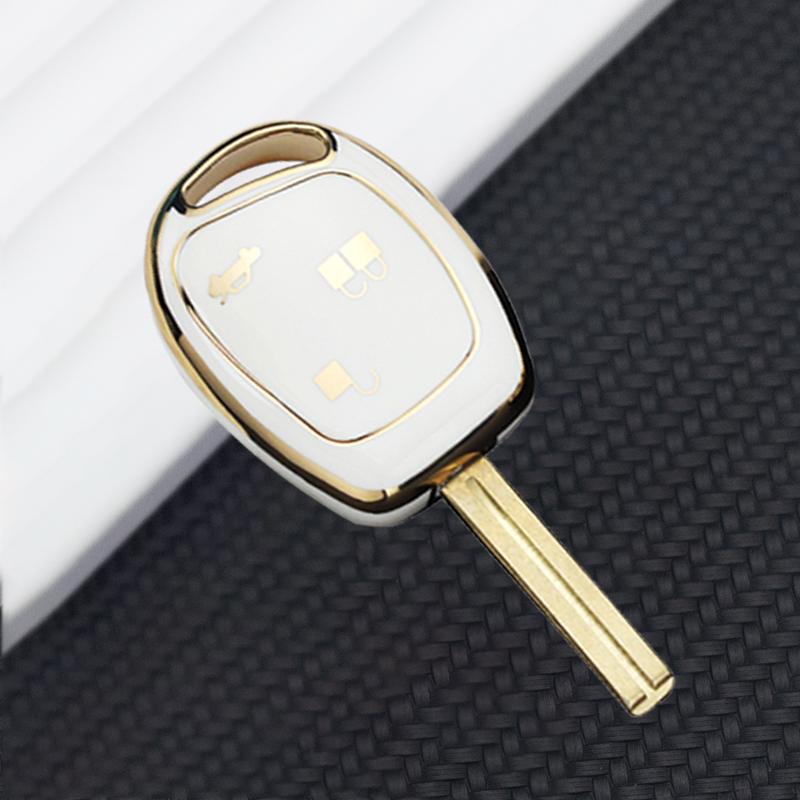 Shell Fob Remote Car Key Case Cover For Ford Focus Mondeo Festiva Fusion Suit Fiesta KA 3Buttons Holder Auto Protector