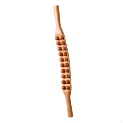 Wooden Massage Roller Stick Guasha Full Body Scraping Tool for Legs