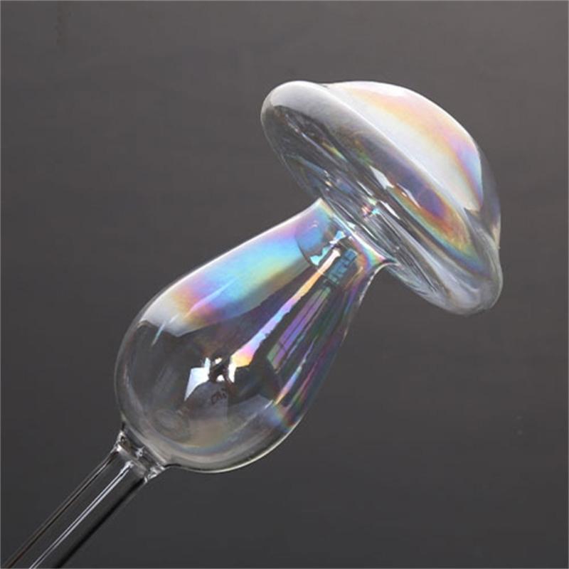 Plant Watering Globes Glass Mushroom Plant Self Watering Globes Planter Insert