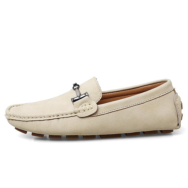 Genuine Leather Shoes Men Comfortable Classic Men's Loafers Zapatos De Hombre Luxury Brand Mens Flat Driving Dress Casual Shoes