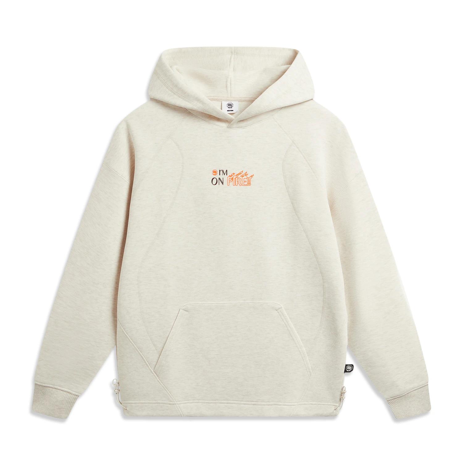 Li-Ning Badfive Loose Casual Hoodie Men hoodies AWDW189-3 L