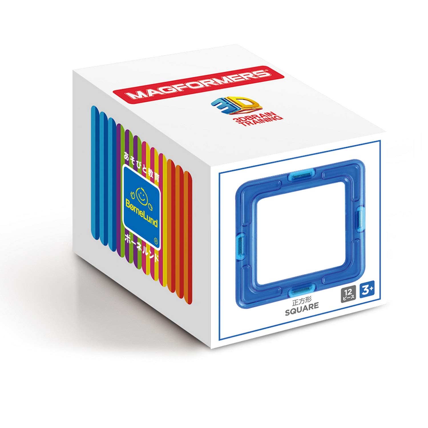 Bornelund Magformers Квадратные игрушки для детей от 3 лет (12 шт.) (MF713011J)