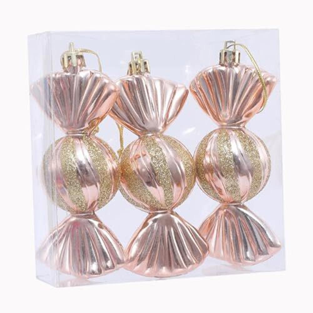 For Christmas Trees Colorful Holiday Decor Candy Shaped Ornaments Holiday Decorating As Shown Multi-Purpose Ornaments