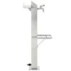 VidaXL Square Garden Water Column Stainless Steel 95 Cm 45455