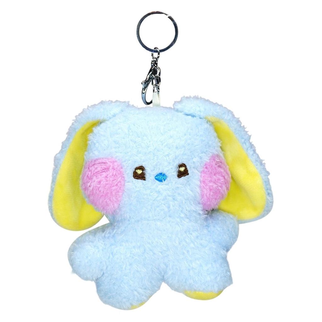 Plush Doll With Bead Chain Backpack Pendant Plush Doll