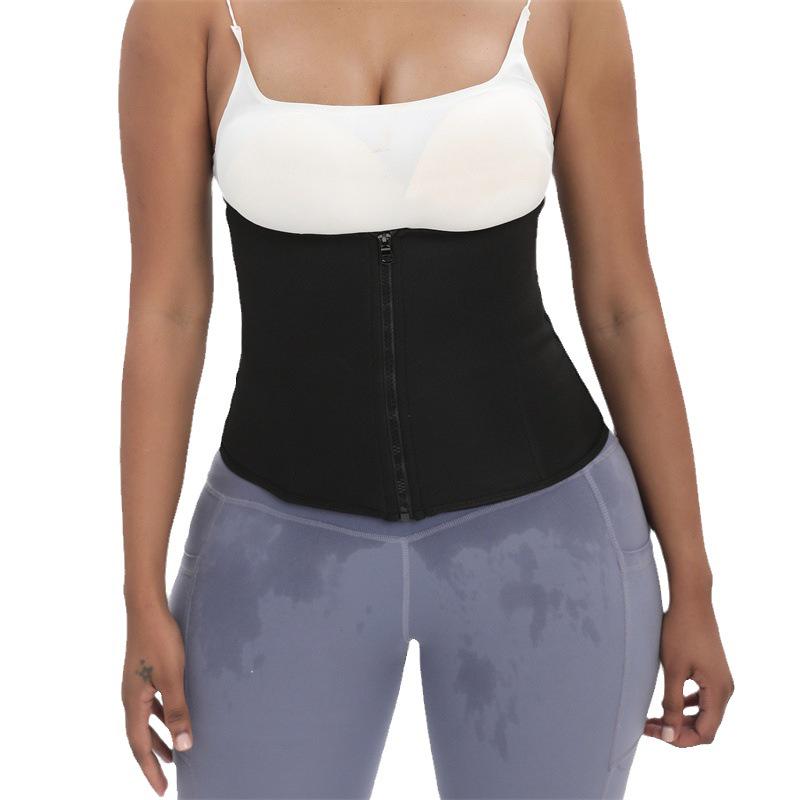 Women's Fitness Tummy Wrap: Sweat-Inducing Waist Support Belt and Cincher Corset for Body Shaping