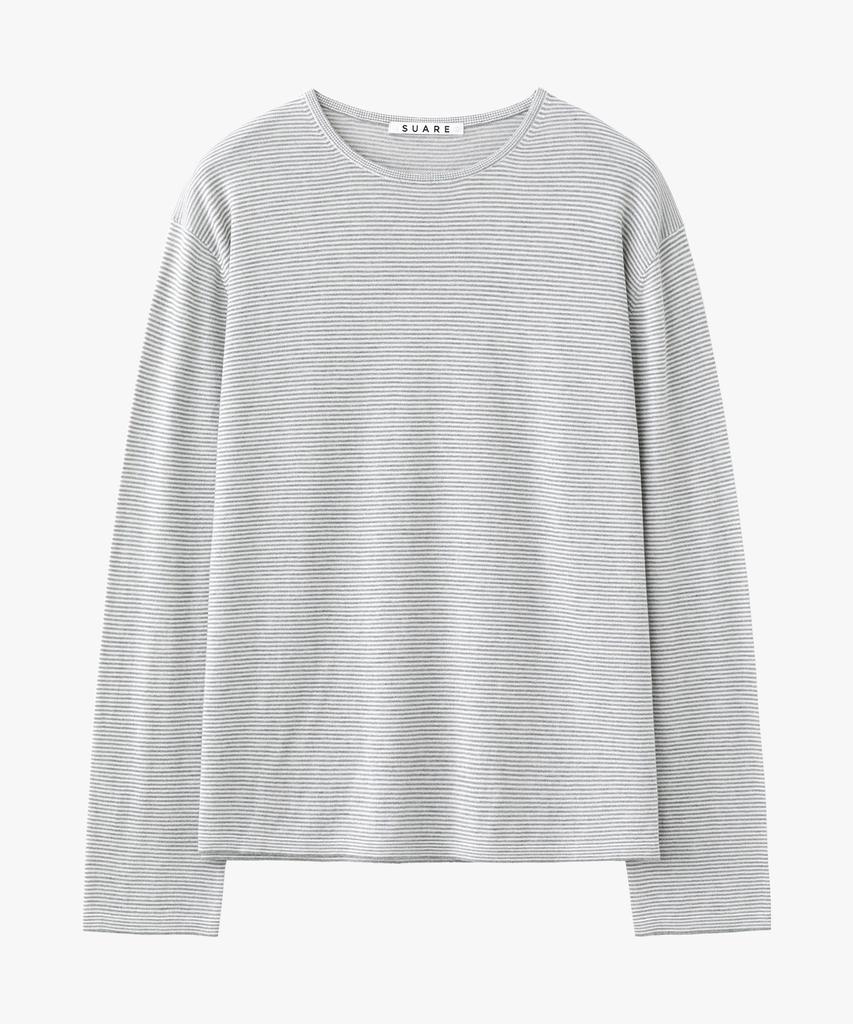 SUARE Cotton Modal St Sleeve Knit - 3 Colors