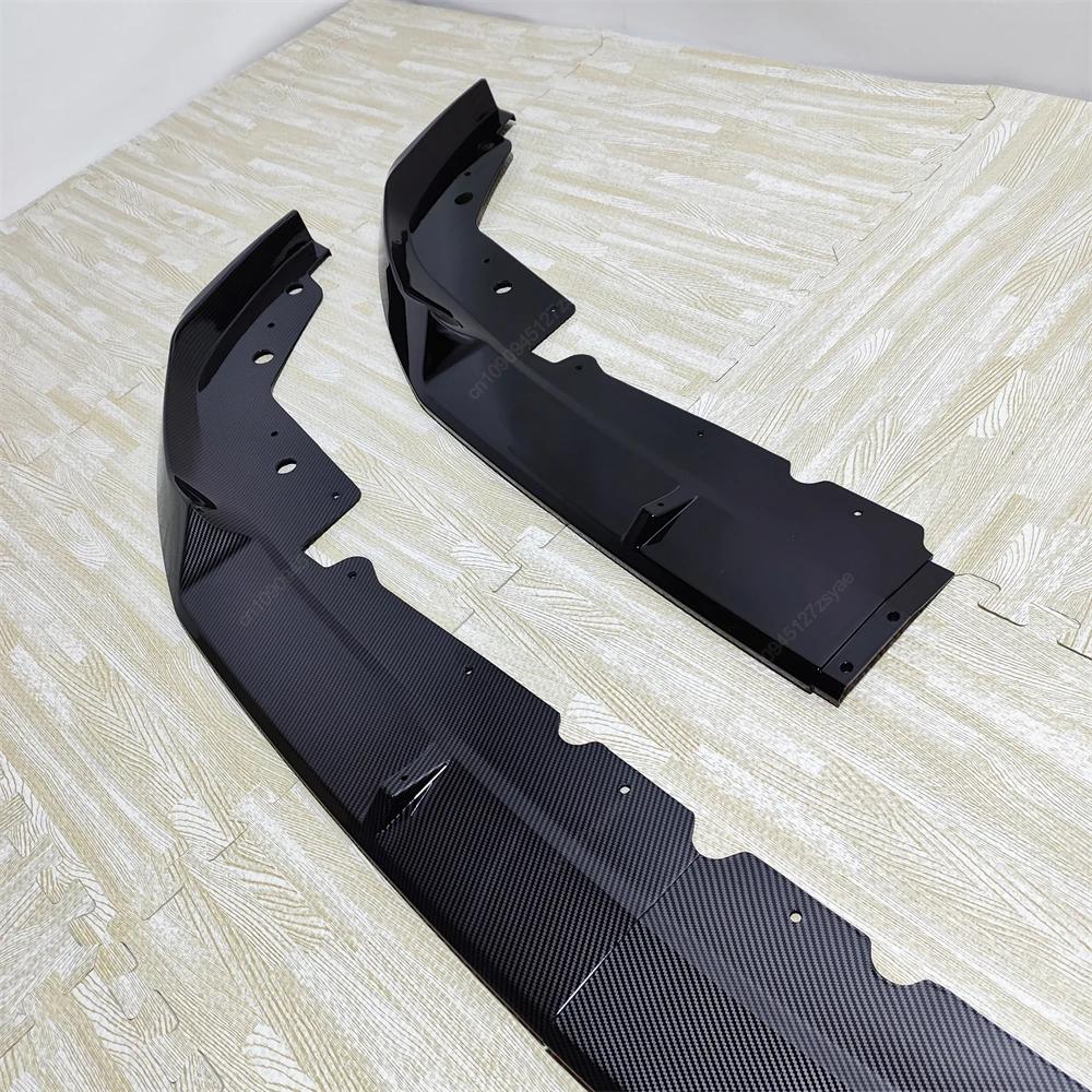 MP Style Front Bumper Splitter Lip Spoiler Guard Body Kit For BMW G20 G21 M-Sport 320i 325i 330i 320d M340i LCI 2022-2024 Tuning