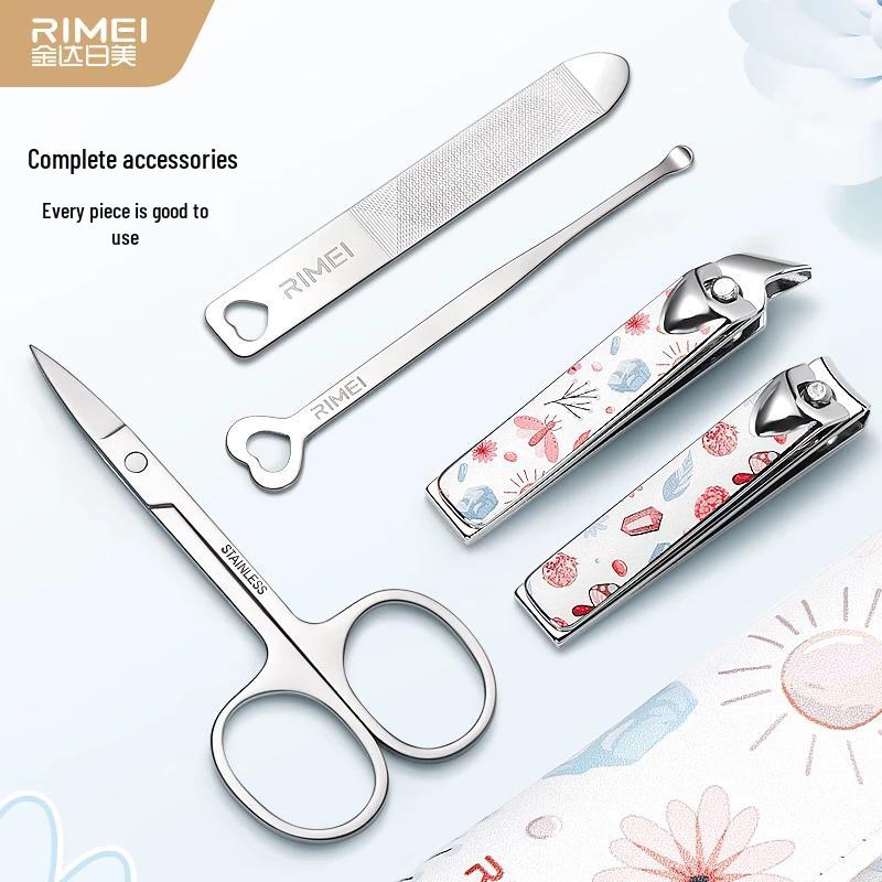 Jinda Rimei 5-Piece Travel Nail Clipper Set