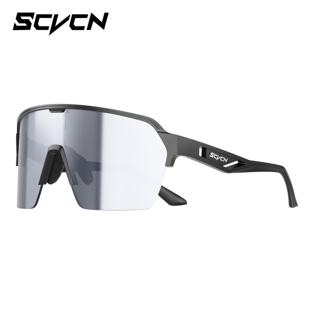 SCVCN Cycling Glasses Photochromic Sunglasses for Men Outdoor Sports Glasses UV400 Eyewear MTB Cycling Goggles Bicycle Women