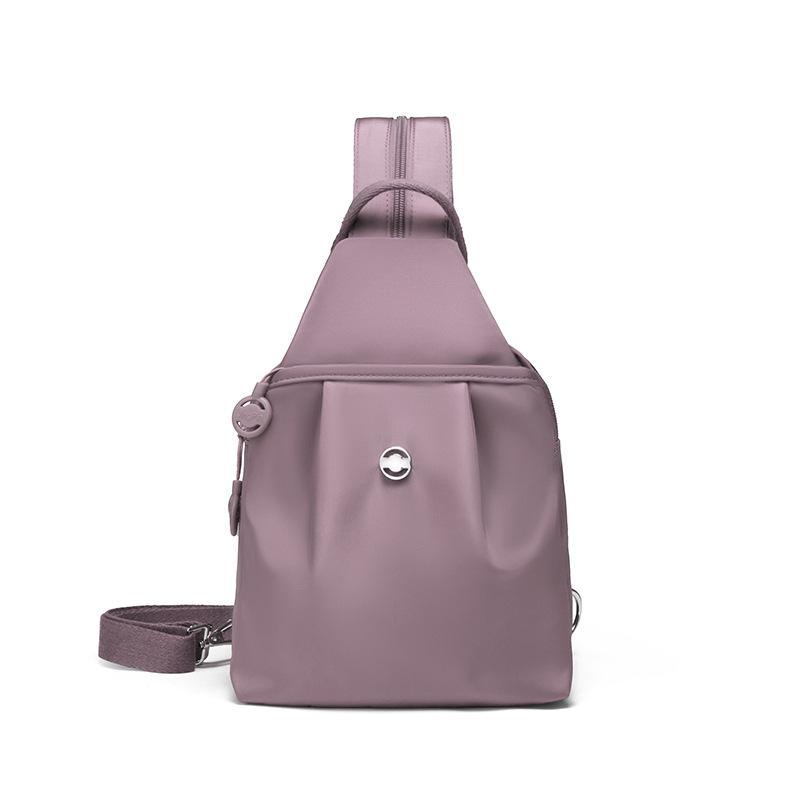 Casual Small Backpack for Men And Women with Multiple Compartments Large-Capacity Crossbody Chest Bag Portable Storage