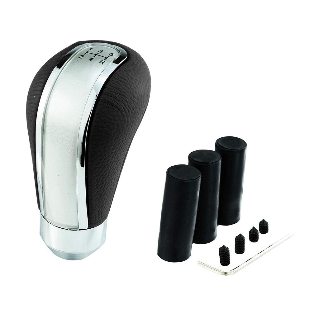 Abfer 5 Speed Gear Stick Shift Knob PU Car Shifter Lever Knob for Automatic