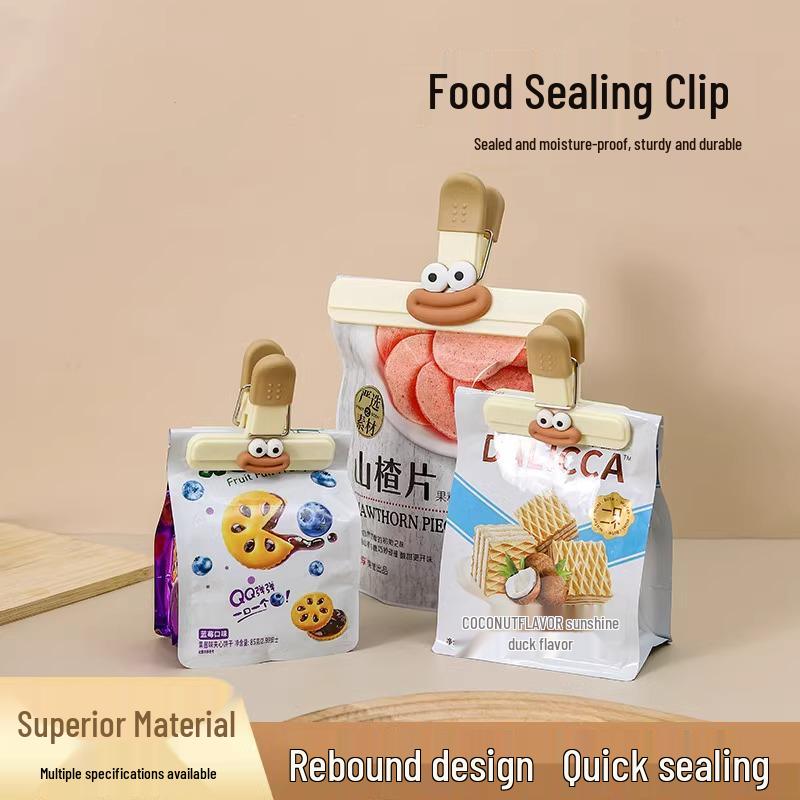 Universal Kitchen Sealing Clip for Snacks, Tea, and Milk Powder Bags