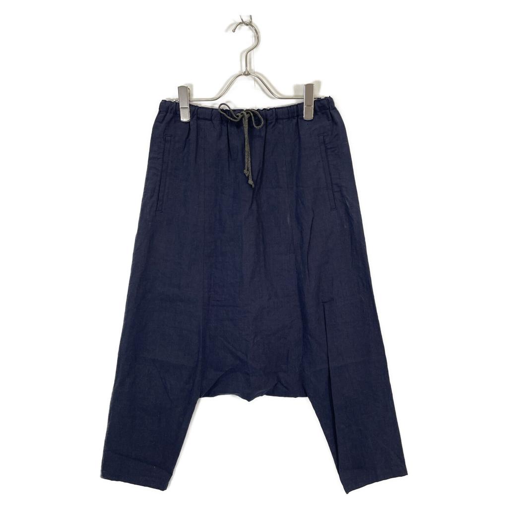 ARTS&SCIENCE Navy 031-L327-114 Linen Sarouel Wide Pants Bottoms 1 Dark grayUsed