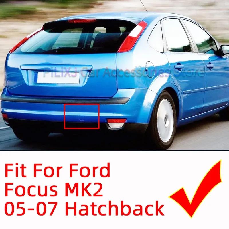 Auto Heckstoßstange Abschlepphaken Abdeckung Kappe Für Ford Focus II MK2 Schrägheck 2005 2006 2007 1323934 1353157 Abschlepp Anhänger Deckel