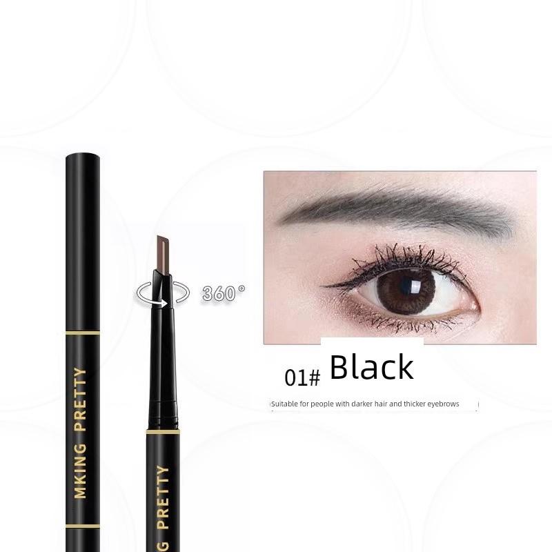 Mking Pretty Eyebrow Pencil Is Waterproof, Long-Lasting, Does Not Fade, Is Easy to Apply, Does Not Fade, Is Natural-Looking for Beginners