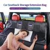 Car Accessories Seatback Storage Pouch with Extension Flap For Lada Priora Sedan Sport Kalina Granta Vesta Niva Largus Vaz PP27