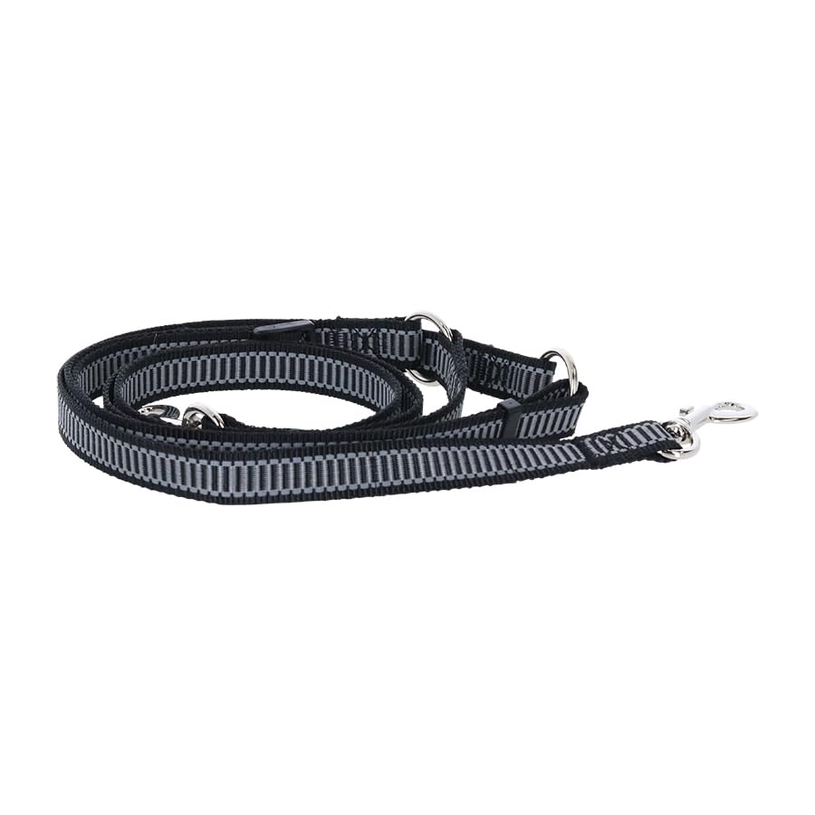CAPTAIN STAG Dog Hands-Free Lead, Black (M)