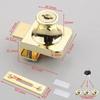 Gold Display Case Wine Cellar Glass Door Lock Latch