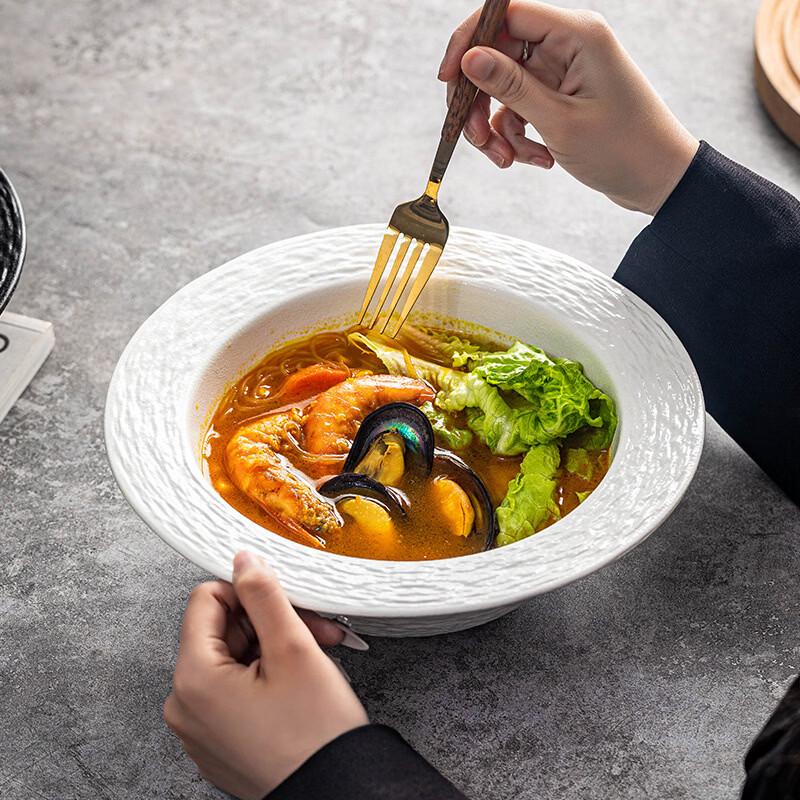 Ru Han Japanese Style Ceramic Soup Bowl