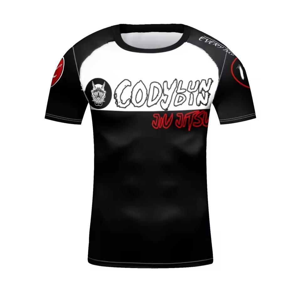 Short Sleeve 3D Printed T-Shirt Breathable Drying Suitable Outdoor Sports Fitness Motorcycle Riding Multi Pattern Optional