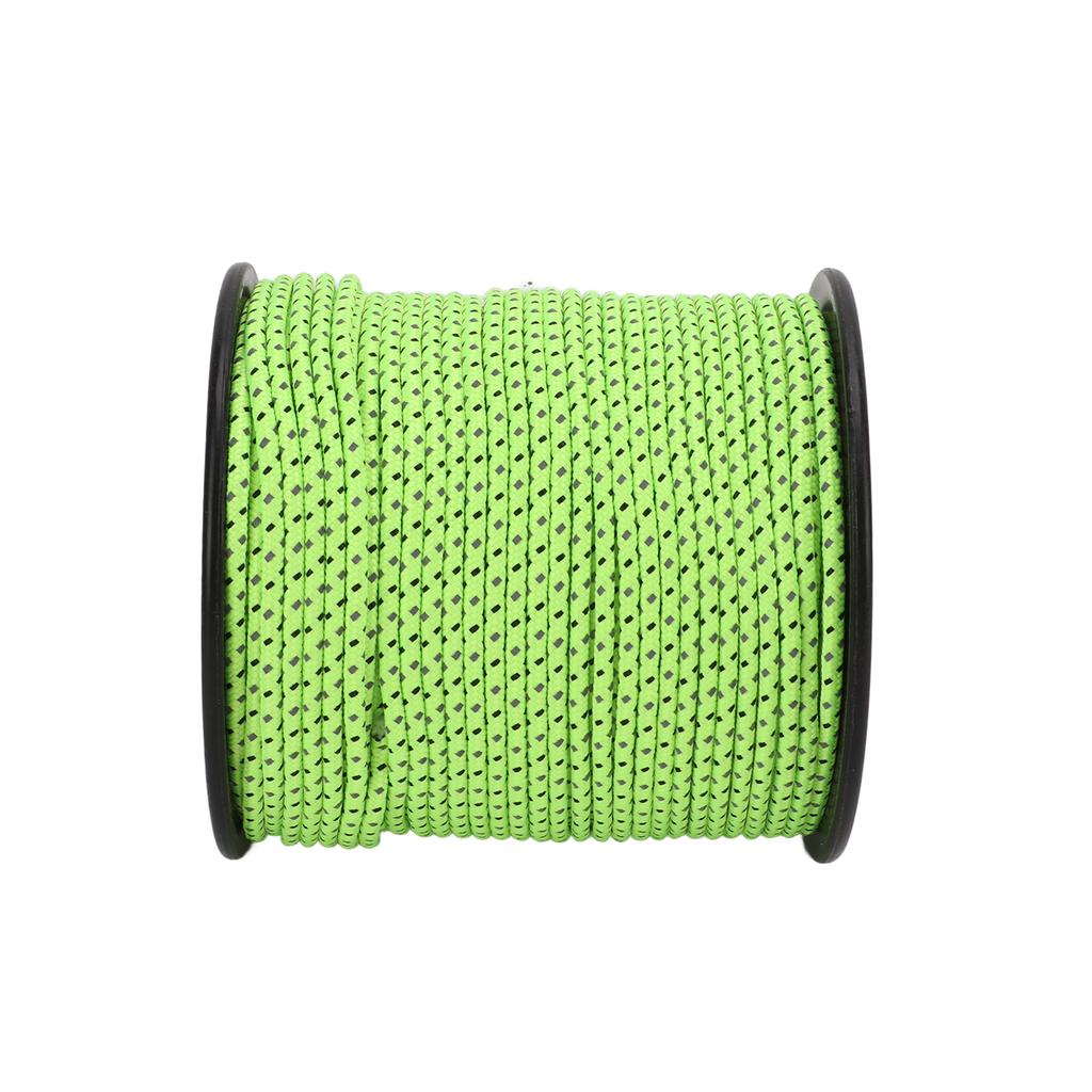 Camping Rope Fluorescent Tent Reflective Cord for Outdoor Camping Hiking Tent 50m 164ft