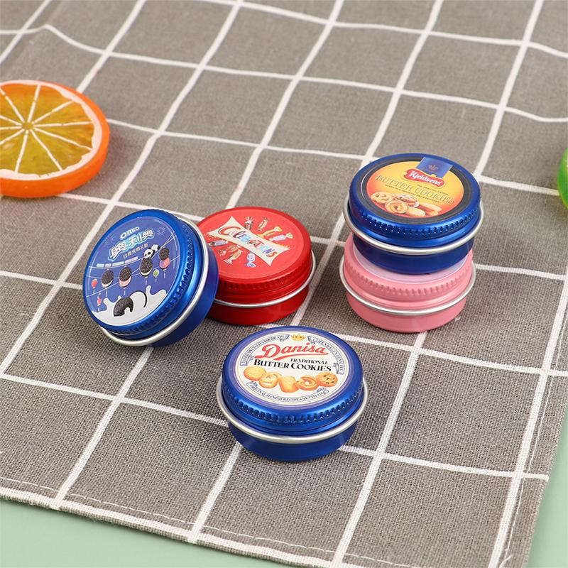 1/12 Miniature Dollhouse Cookies Box Doll House Kitchen Food Decor Accessories