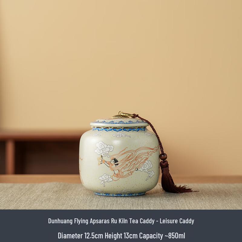Dunhuang Flying Apsara Tea Caddy