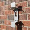 Colgador Organizador de Manguera de Jardín Herramienta Pared Multiusos Estable Metal para Terraza