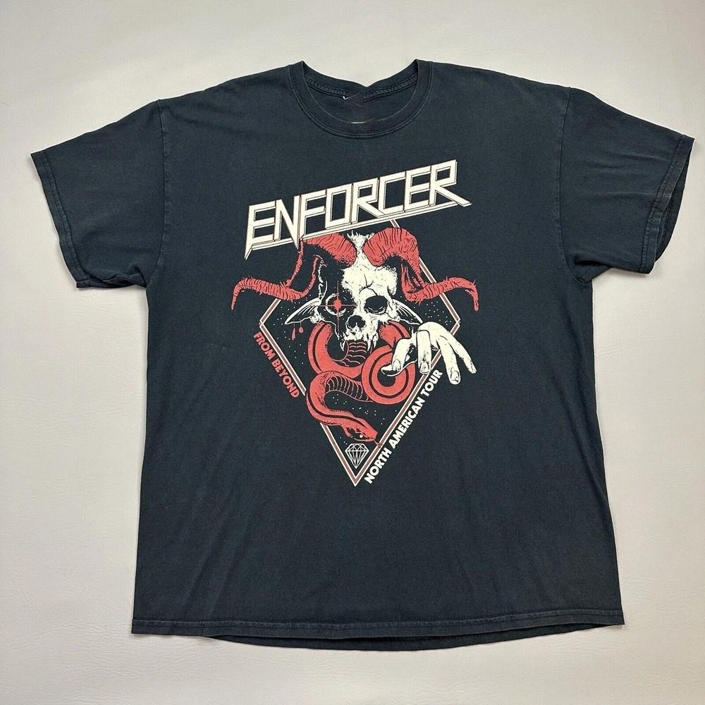 Rare Enforcer Band From Beyond Tour Black S to 5XL Concert Shirt HL182 Unisex T-Shirt XXL
