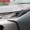 1Pcs Sport Design Car Front Head Light Eyebrow 3D Sticker Emblem For TRD Camry RAV4 Land Corolla Levin Yaris Aygo Hilux