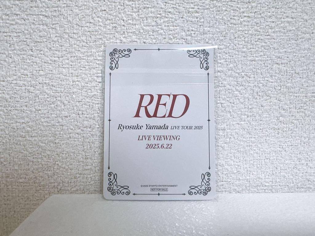 [USED] Ryosuke Yamada Trading Card Visual Card