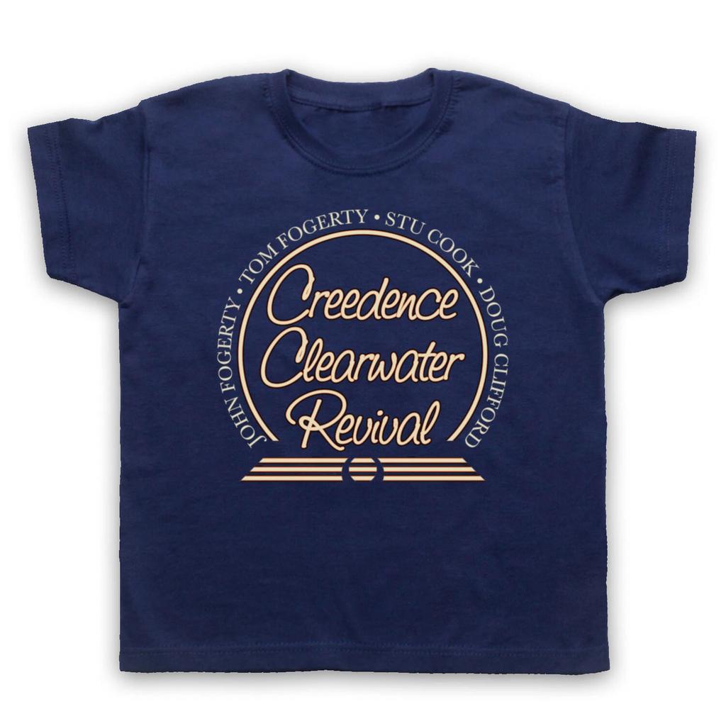 CCR CREEDENCE CLEARWATER REVIVAL UNOFFICIAL CIRCLE LOGO KIDS CHILDS T-shirt