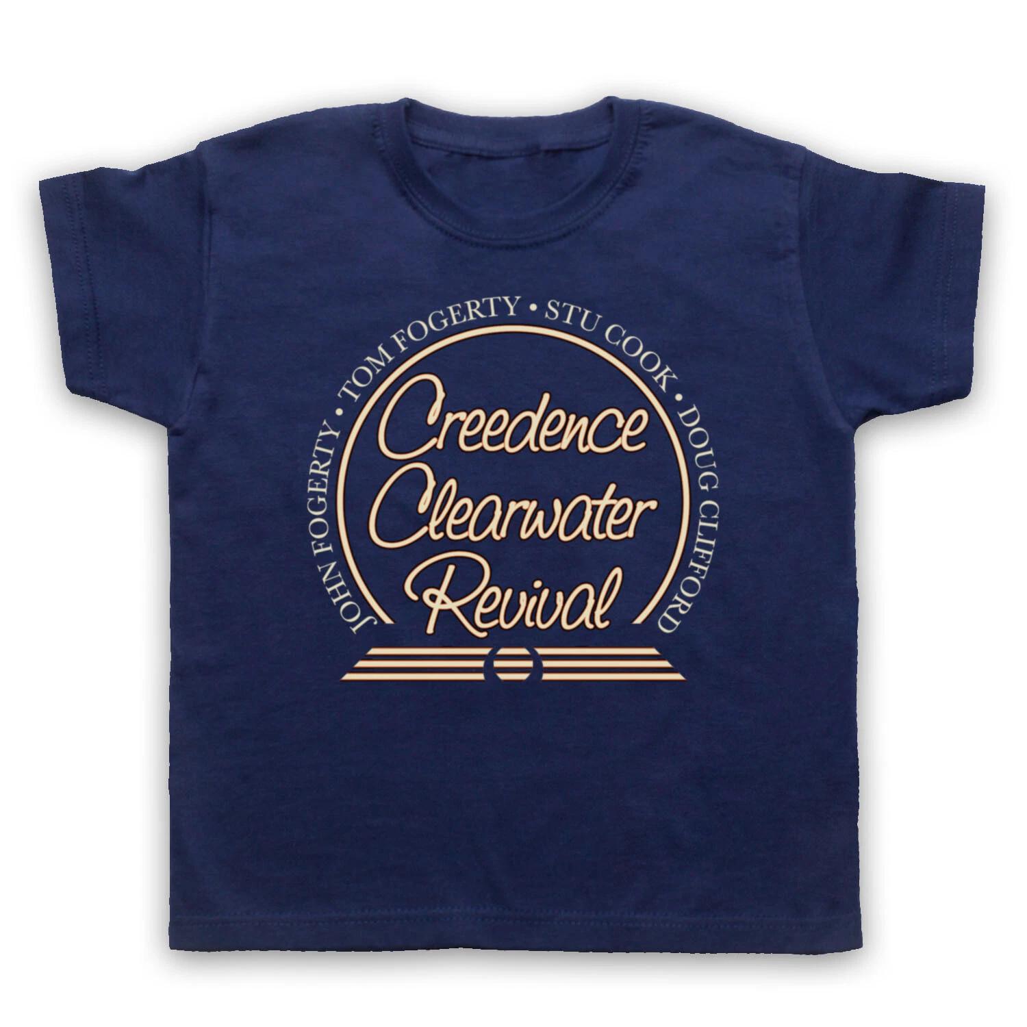 CCR CREEDENCE CLEARWATER REVIVAL UNOFFICIAL CIRCLE LOGO KIDS CHILDS T-shirt 150