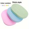6pcs Gentle Exfoliating Face Sponges -Formaldehyde-Free,Soft&Smooth Light Beige Care,Pastel Colors for Normal Light Beige Types