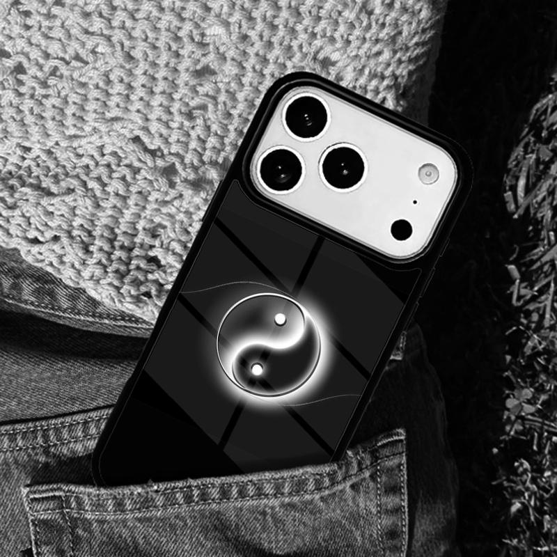 Tai chi Yin Yang Phone Case For iPhone 17 AIR 16 Pro Max 15 14 Pro 11 12 13 Shockproof Silicone Cover